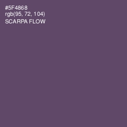 #5F4868 - Scarpa Flow Color Image